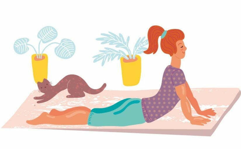 Ilustracion Yoga