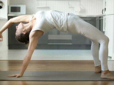 Yoga en la cocina