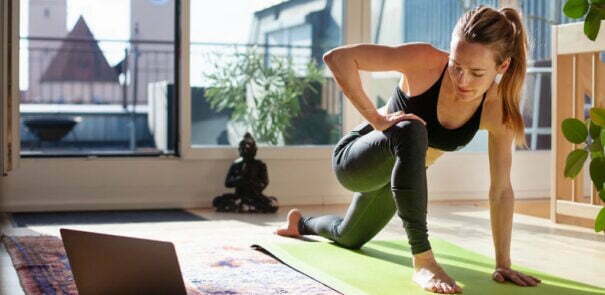 yoga en casa